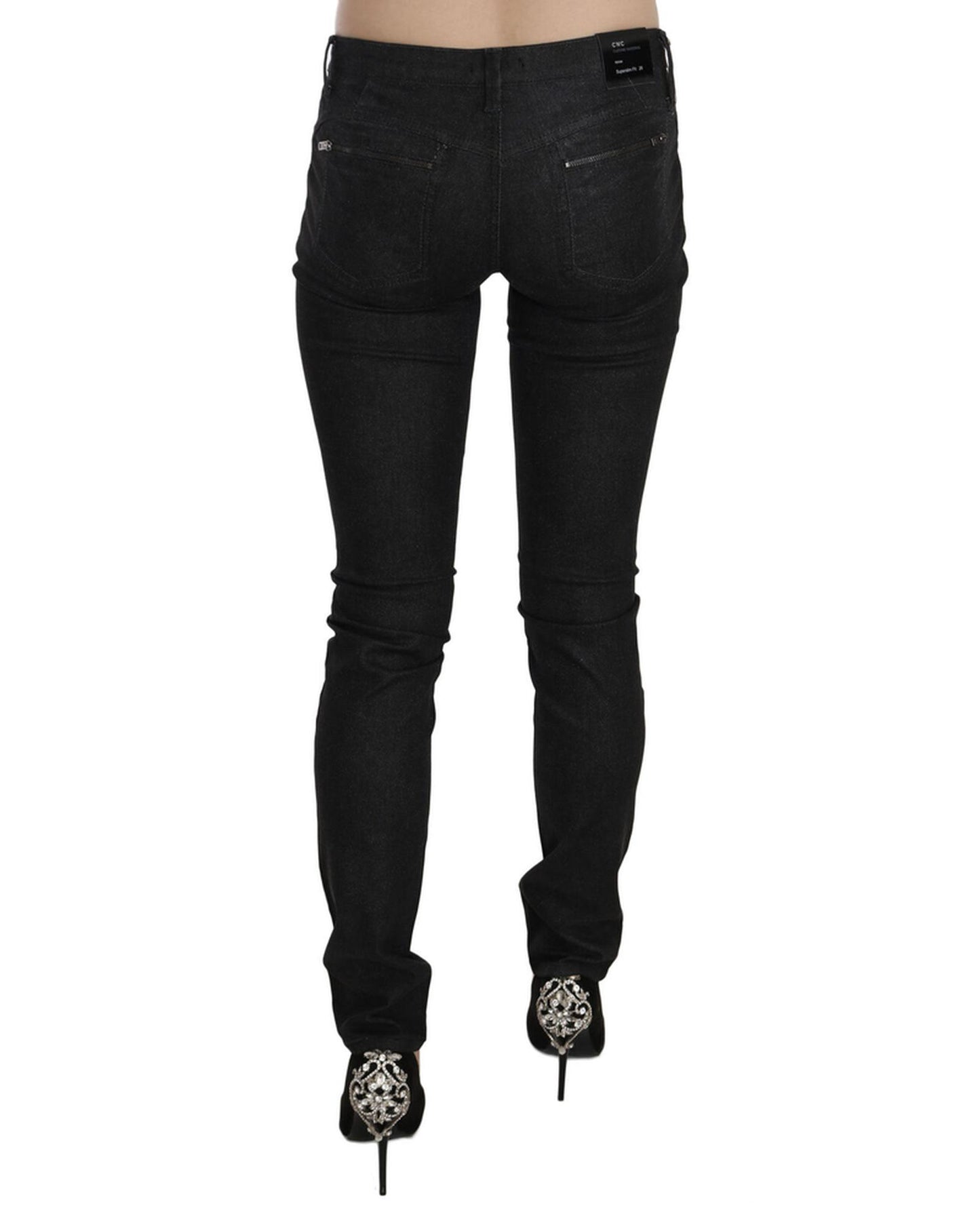 COSTUME NATIONAL Low Waist Slim Fit Leg Skinny Jeans W26 US Women