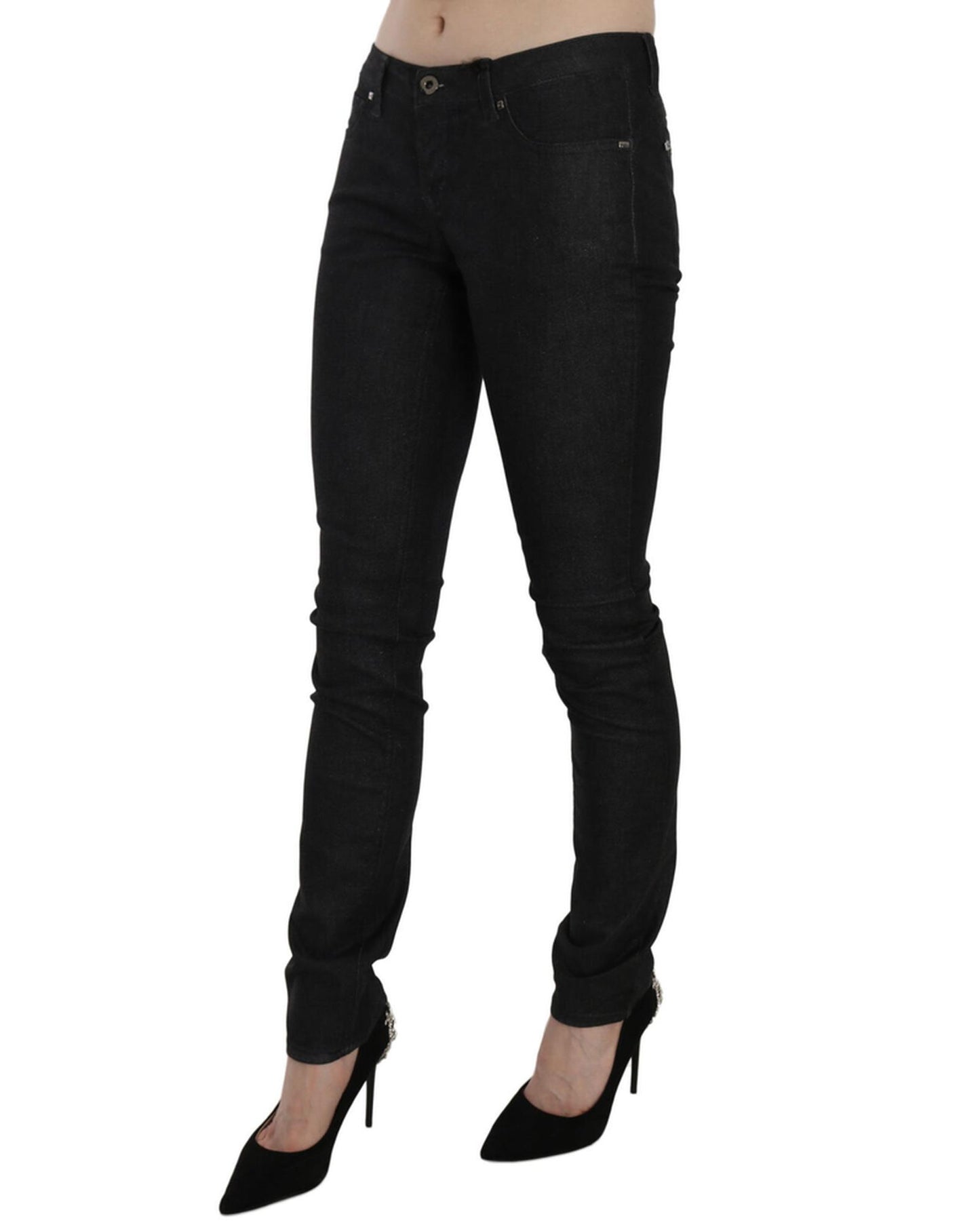 COSTUME NATIONAL Low Waist Slim Fit Leg Skinny Jeans W26 US Women