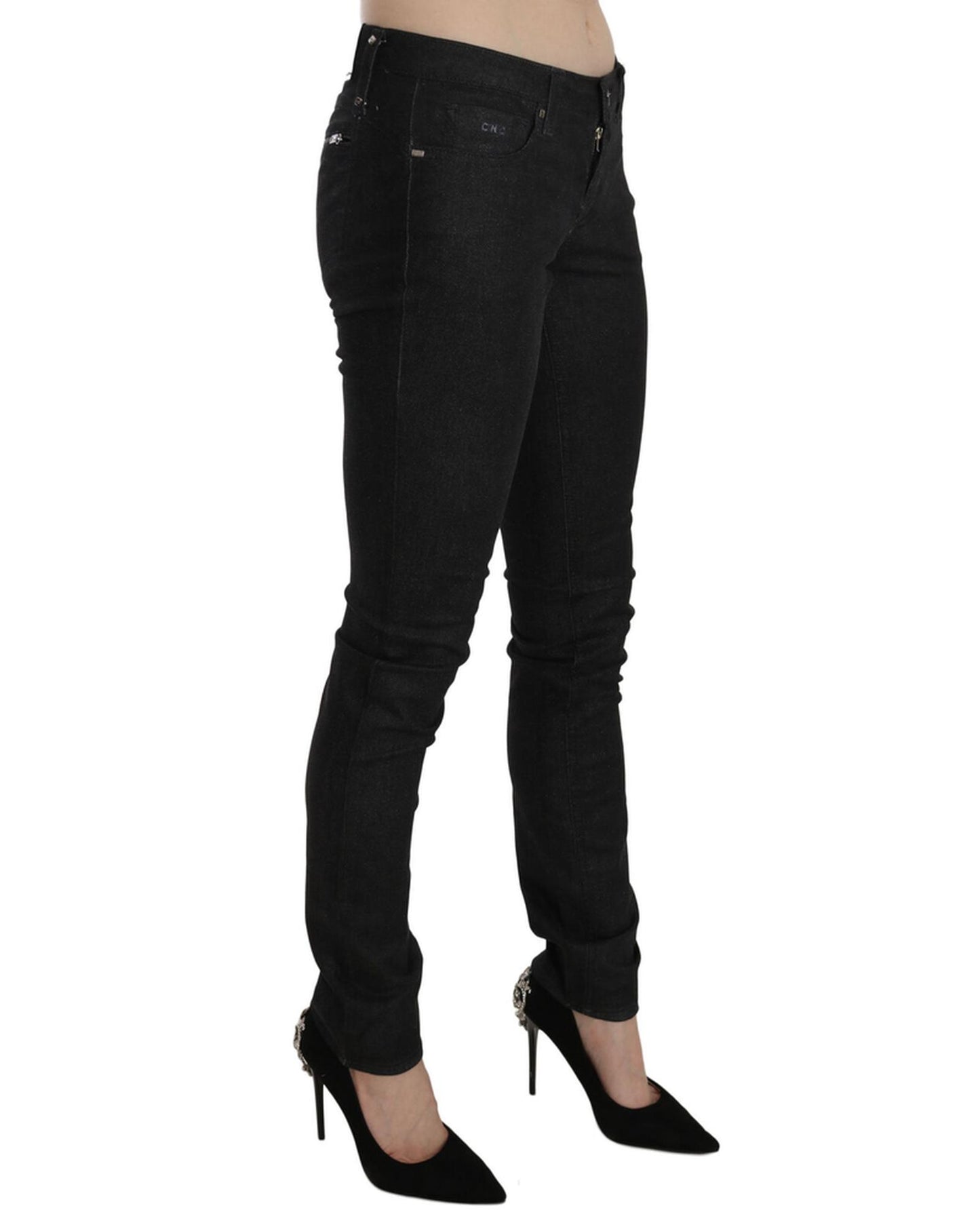 COSTUME NATIONAL Low Waist Slim Fit Leg Skinny Jeans W26 US Women