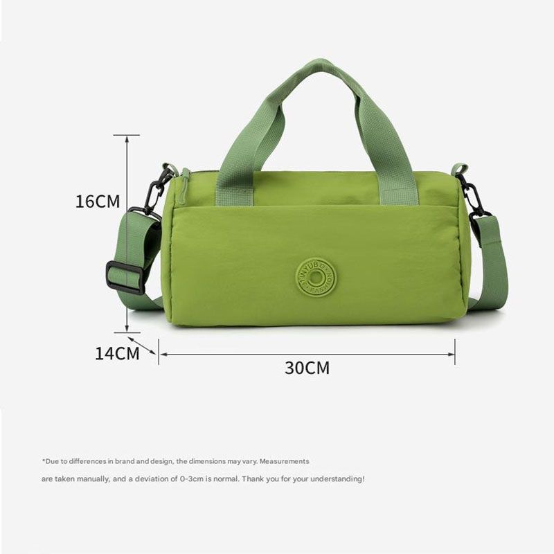Grey Lightweight Large Capacity Sports Duffel Bag - Portable Crossbody Travel Gym Handbag for Yoga Outdoor Activities