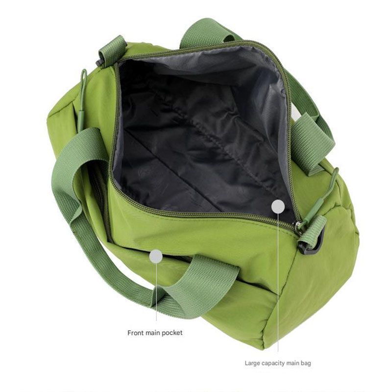 Purple Lightweight Large Capacity Sports Duffel Bag - Portable Crossbody Travel Gym Handbag for Yoga Outdoor Activities